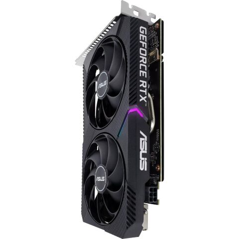 Видеокарта ASUS GeForce RTX3050 8Gb DUAL OC (DUAL-RTX3050-O8G-V2) - Видеокарты  - Видеокарты 