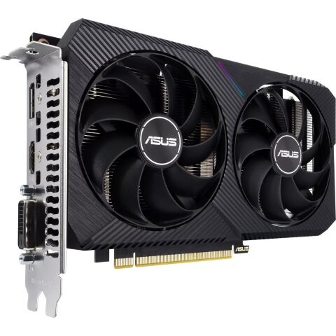 Видеокарта ASUS GeForce RTX3050 8Gb DUAL OC (DUAL-RTX3050-O8G-V2) - Видеокарты  - Видеокарты 