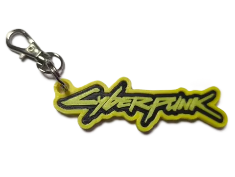 Брелок Cyberpunk 2077 Keychain Кіберпанк ABS пластик 5 см. -   -  