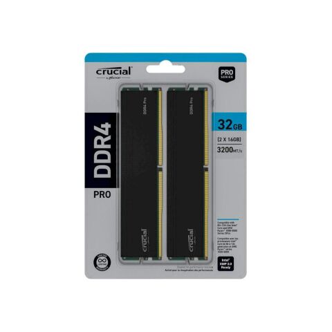 Модуль памяти для компьютера DDR4 32GB (2x16GB) 3200 MHz Pro Micron (CP2K16G4DFRA32A) - Модули памяти для компьютера  - Модули памяти для компьютера 