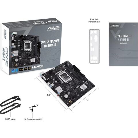 Материнская плата ASUS PRIME H610M-R-SI - Системные (материнские) платы  - Системные (материнские) платы 