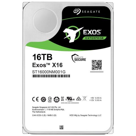 Жесткий диск SAS 3.5" 16TB Seagate (ST16000NM007H) - Жесткие диски (HDD)  - Жесткие диски (HDD) 