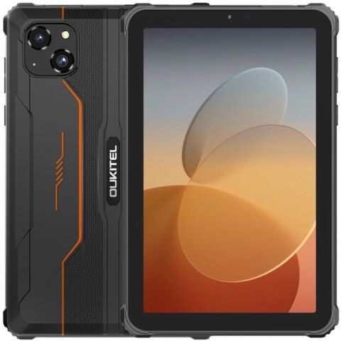Планшет OUKITEL RT3 pro 8" 4/128GB NFC LTE Black-Orange (6931940767187) - Планшеты  - Планшеты 
