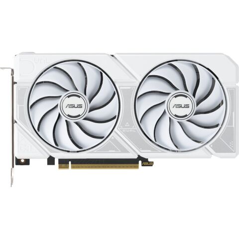 Видеокарта ASUS GeForce RTX5060Ti 16Gb DUAL WHITE OC (DUAL-RTX5060TI-O16G-WHITE) - Видеокарты  - Видеокарты 