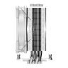 Кулер для процессора ID-Cooling SE-224-XTS WHITE