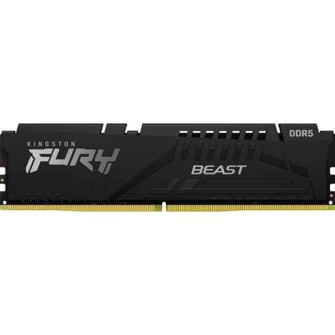 Модуль памяти для компьютера DDR5 32GB 6000 MHz Beast Black Kingston Fury (ex.HyperX) (KF560C30BB-32) - Нулевой остаток (Feed)  - Нулевой остаток (Feed) 