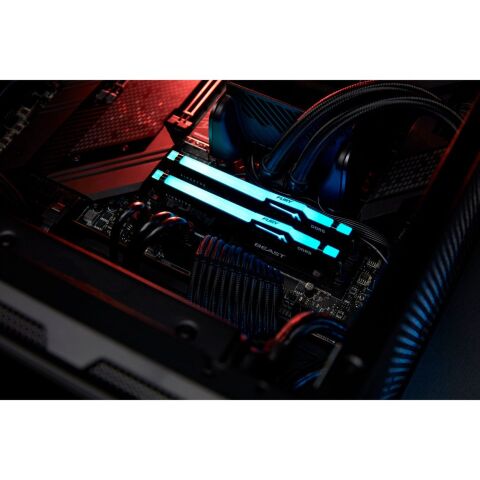 Модуль памяти для компьютера DDR5 32GB 5600 MHz Beast RGB Black Kingston Fury (ex.HyperX) (KF556C36BBE2A-32) - Модули памяти для компьютера - Модули памяти для компьютера