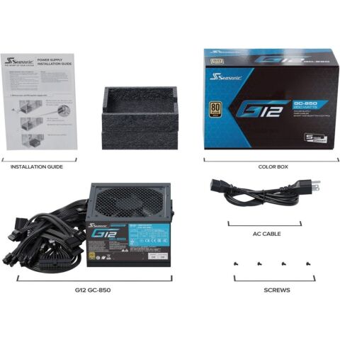 Блок питания Seasonic 850W (SSP-850RT2) - Нулевой остаток (Feed)  - Нулевой остаток (Feed) 