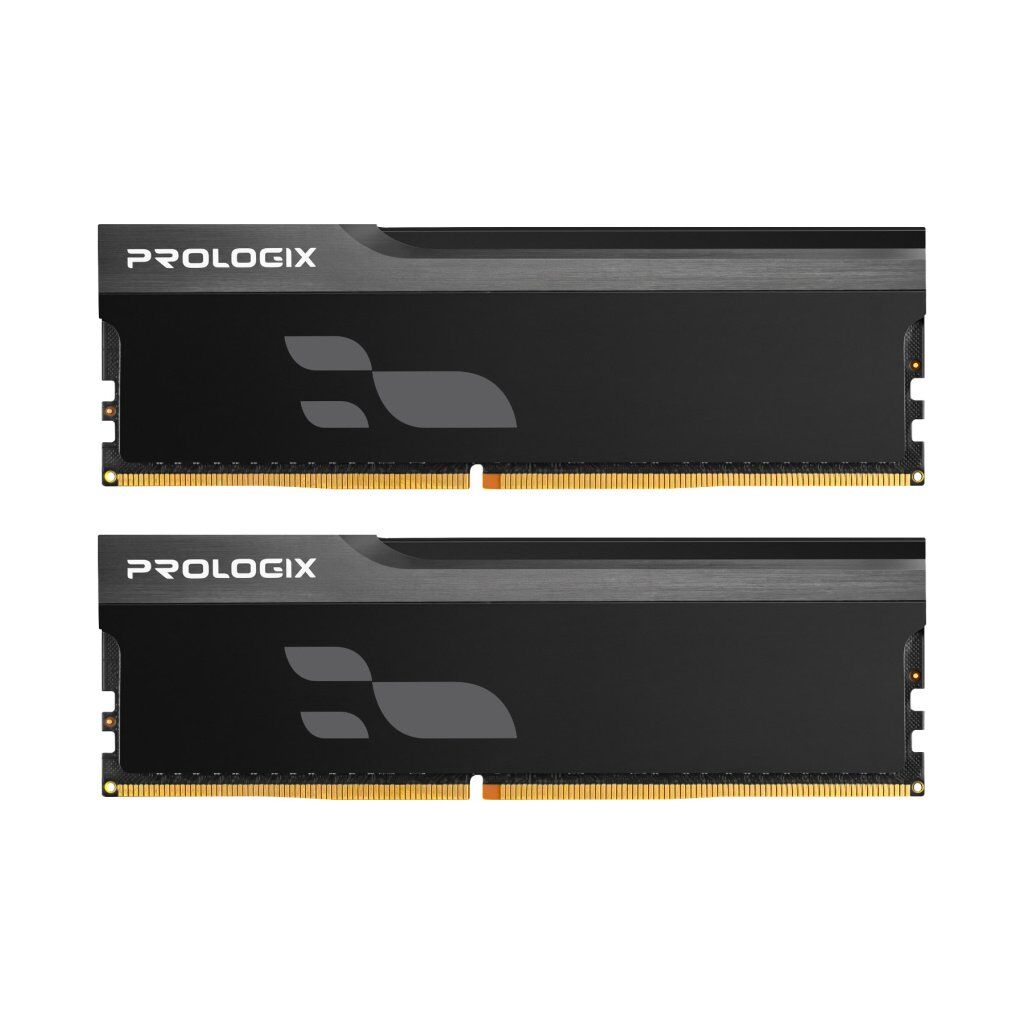 Модуль памяти для компьютера DDR4 32GB (2x16GB) 3200 MHz Onyx Black Prologix (PRO32GB3200YB4K)