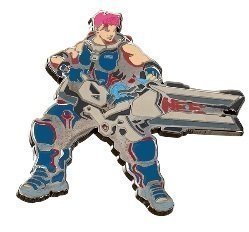 Значок 2018 Blizzcon Blizzard Collectibles Pins - Series 5 - Zarya -   -  