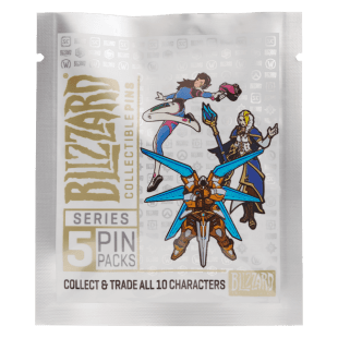 Значок 2018 Blizzcon Blizzard Collectibles Pins Series 5 Zarya