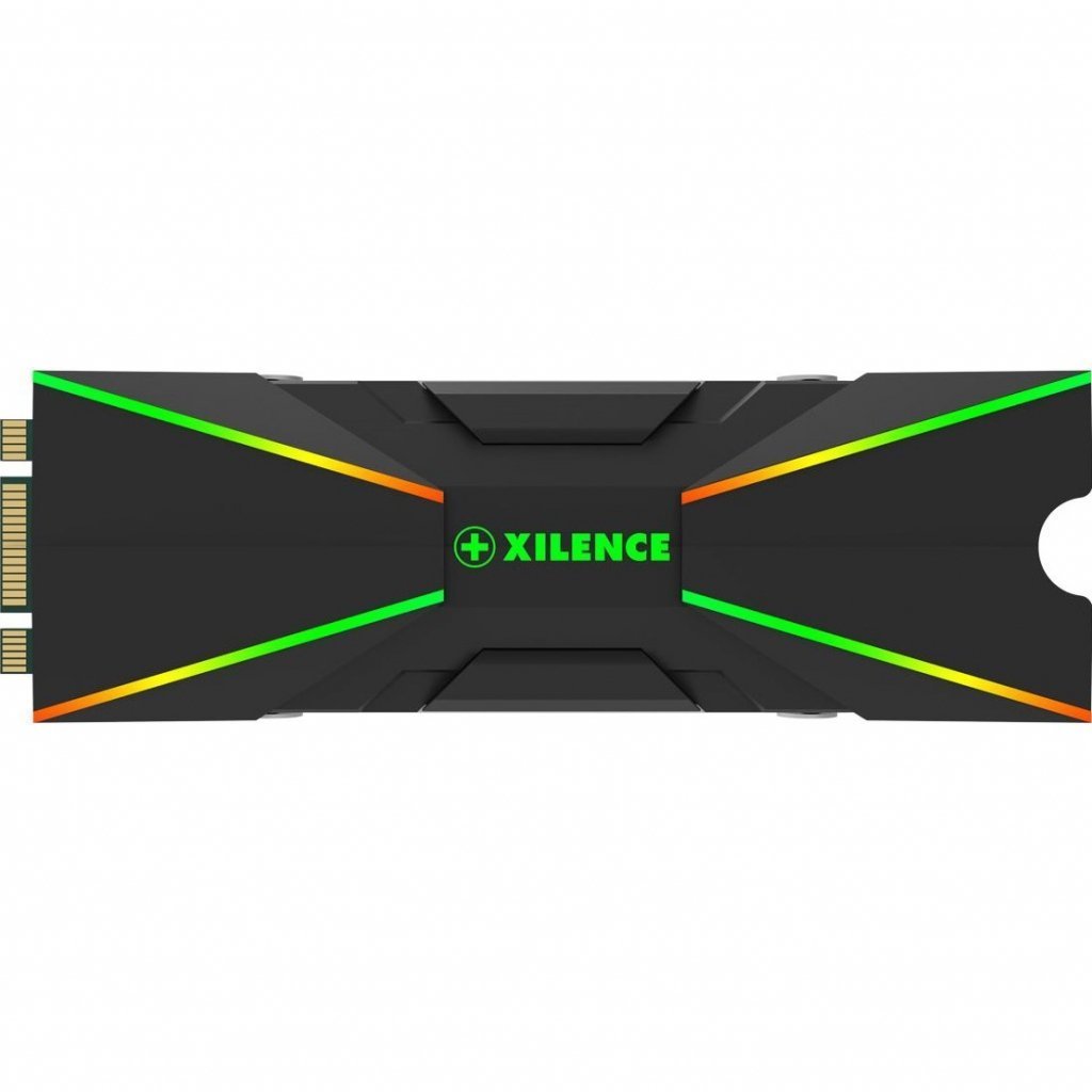 Радиатор охлаждения Xilence M2SSD Cooler ARGB M2SSD.B.ARGB (XC401)