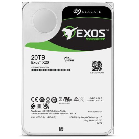 Жесткий диск SAS 3.5" 20TB Seagate (ST20000NM007H) - Жесткие диски (HDD)  - Жесткие диски (HDD) 