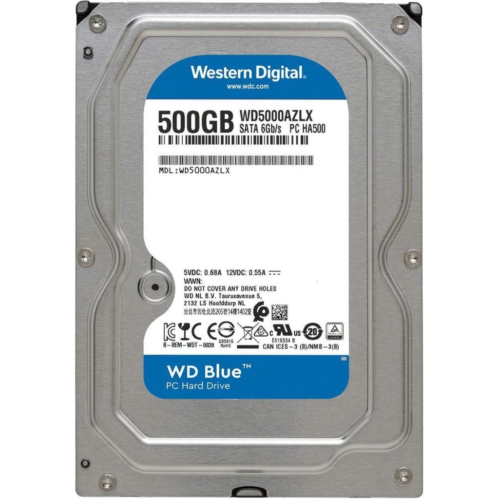 Жесткий диск WD 3.5"  500GB (# WD5000AZLX #)