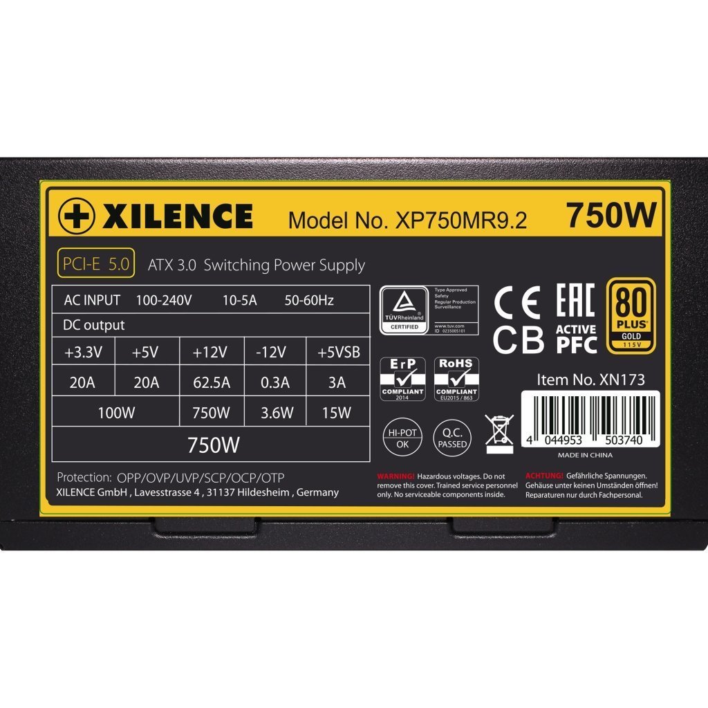 Блок питания Xilence 750W (XP750MR9.2)