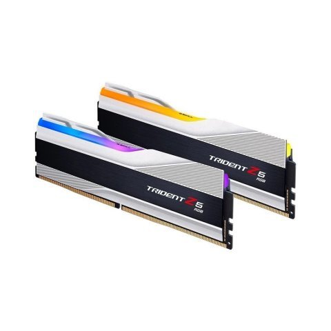 Модуль памяти для компьютера DDR5 32GB (2x16GB) 6000 MHz Trident Z5 RGB White G.Skill (F5-6000J3238F16GX2-TZ5RW) - Нулевой остаток (Feed)  - Нулевой остаток (Feed) 