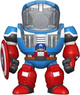 Фігурка Funko Bitty Bot Captain America Mech фанко Капітан Америка (15 см.)