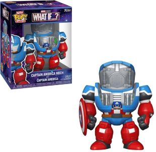 Фігурка Funko Bitty Bot Captain America Mech фанко Капітан Америка (15 см.)