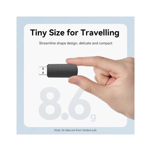 Считыватель флеш-карт Vention USB 3.0 to SD+TF Black Dual Drive Letter (CLGB0) - Кардридеры  - Кардридеры 