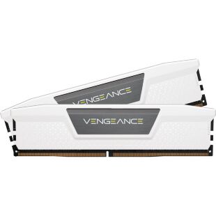 Модуль памяти для компьютера DDR5 64GB (2x32GB) 6000 MHz Vengeance White Corsair (CMK64GX5M2B6000Z30W)