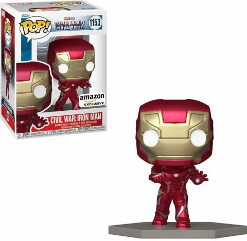 Фігурка Funko Marvel: Civil War Iron Man Фанко Залізна людина (Amazon Exclusive) 1153 -   -  