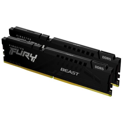 Модуль памяти для компьютера DDR5 16GB (2x8GB) 6000 MHz Beast Kingston Fury (ex.HyperX) (KF560C36BBEK2-16) - Модули памяти для компьютера  - Модули памяти для компьютера 
