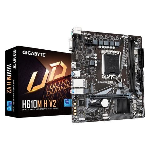 Материнская плата GIGABYTE H610M H V2 - Системные (материнские) платы  - Системные (материнские) платы 