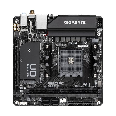Материнская плата GIGABYTE A520I AC - Системные (материнские) платы  - Системные (материнские) платы 