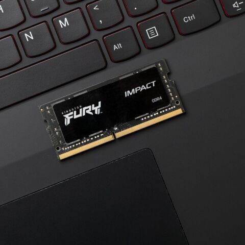Модуль памяти для ноутбука SoDIMM DDR4 32GB 3200 MHz Fury Impact Kingston Fury (ex.HyperX) (KF432S20IB/32) - Модули памяти к ноутбукам  - Модули памяти к ноутбукам 