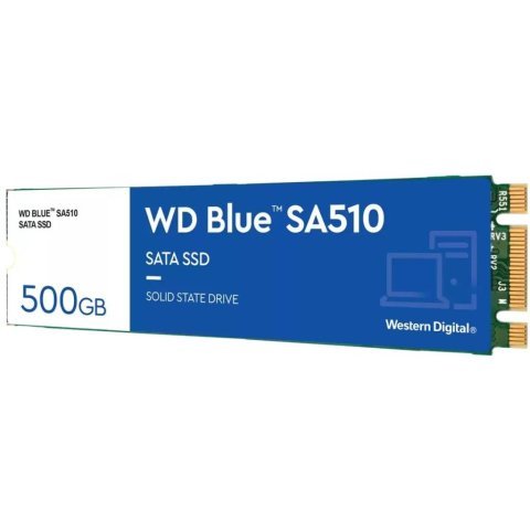 Накопитель SSD M.2 2280 500GB SA510 WD (WDS500G3B0B) - Внутренние SSD  - Внутренние SSD
