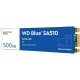 Накопитель SSD M.2 2280 500GB SA510 WD (WDS500G3B0B) - Внутренние SSD  - Внутренние SSD
