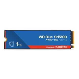 Накопитель SSD M.2 2280 1TB BLUE SN5100 WD (WDS100T5B0E-00CPE0)