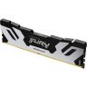 Модуль памяти для компьютера DDr5 16GB 7600 MHz Renegade XMP Silver/Black Kingston Fury (ex.HyperX) (KF576C38RS-16)