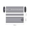Карман внешний Dynamode M.2 SSD NVMe/SATA combo USB3.2 GEN2 USB-C (DM-CAD-SSD05)