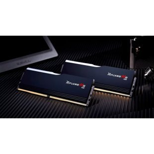 Модуль памяти для компьютера DDR5 32GB (2x16GB) 6000 MHz Ripjaws M5 RGB Black G.Skill (F5-6000J3636F16GX2-RM5RK)