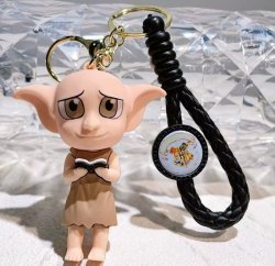 Брелок подвеска на рюкзак Harry Potter Dobby 3D Keychain Backpack Добби 2