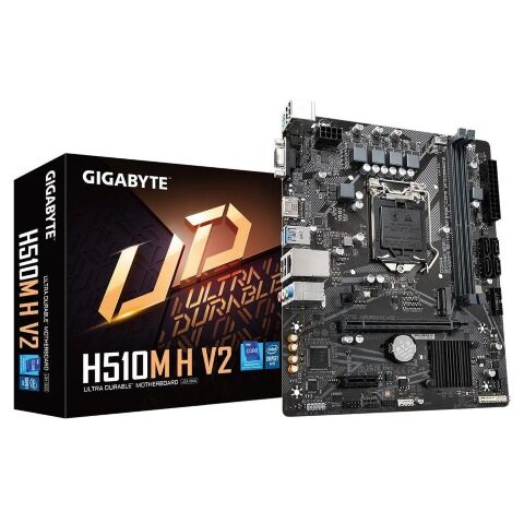 Материнская плата GIGABYTE H510M H (H510M H V2) - Нулевой остаток (Feed)  - Нулевой остаток (Feed) 