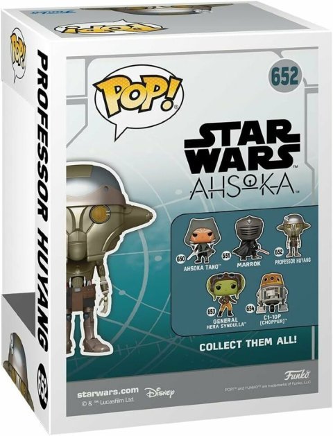 Фигурка Funko Star Wars Professor Huyang Звёздные войны фанко Профессор Хьюянг 652 -   -