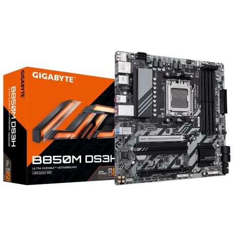 Материнская плата GIGABYTE B850M DS3H - Системные (материнские) платы  - Системные (материнские) платы 