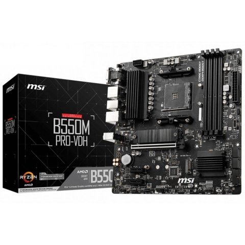 Материнская плата MSI B550M PRO-VDH - Системные (материнские) платы  - Системные (материнские) платы