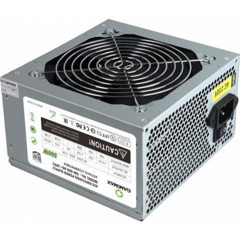 Блок питания Gamemax 500W (GM-500 80+ APFC) - Нулевой остаток (Feed)  - Нулевой остаток (Feed) 