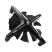 Кулер для корпуса Alseye X12 (Black WK Push) (AS.04.03.0032) - Вентиляторы к корпусам - Вентиляторы к корпусам