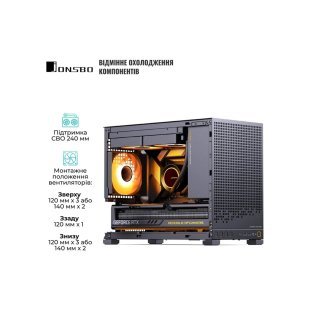 Корпус JONSBO D32 PRO Black