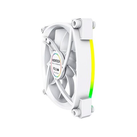Кулер для корпуса MONTECH AX120 PWM WHITE - Нулевой остаток (Feed)  - Нулевой остаток (Feed) 