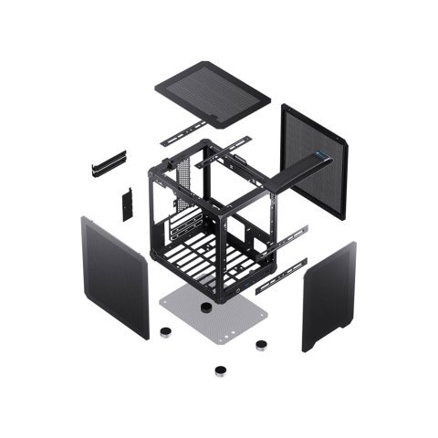 Корпус JONSBO C6 Handle Black - Нулевой остаток (Feed)  - Нулевой остаток (Feed) 