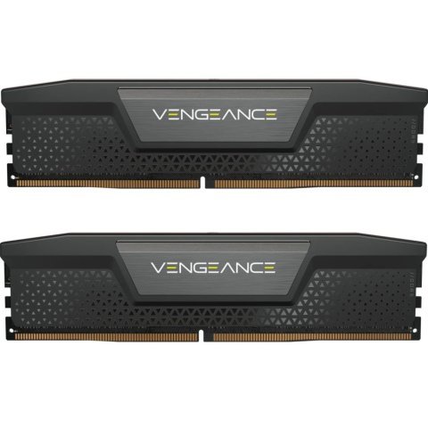 Модуль памяти для компьютера DDR5 128GB (2x64GB) 6400 MHz Vengeance Black Corsair (CMK128GX5M2B6400C42) - Нулевой остаток (Feed) - Нулевой остаток (Feed)