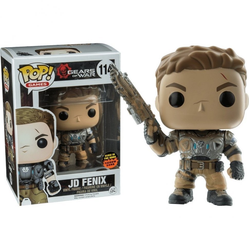 Funko POP Gears Of War JD Fenix Glow In The Dark Exclusive Funko POP Gears Of War JD Fenix Glow In The Dark Exclusive