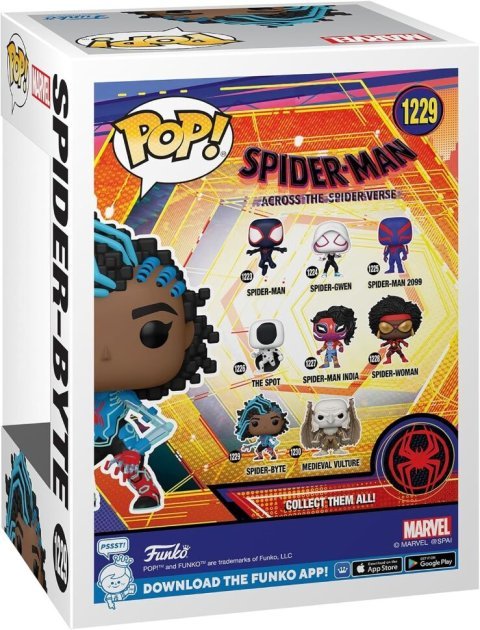 Фігурка Funko Marvel: Spider-Man Spider-Byte Фанко Байт-павук 1229 -   -  