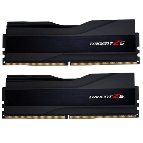 Модуль памяти для компьютера DDR5 32GB (2x16GB) 6000 MHz Trident Z5 Black G.Skill (F5-6000J3040F16GX2-TZ5K) - Нулевой остаток (Feed)  - Нулевой остаток (Feed)