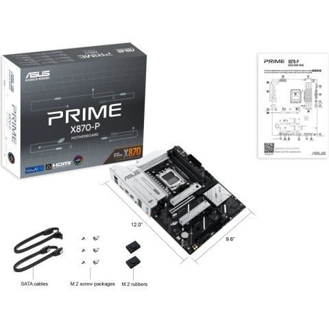 Материнская плата ASUS PRIME X870-P - Нулевой остаток (Feed)  - Нулевой остаток (Feed) 